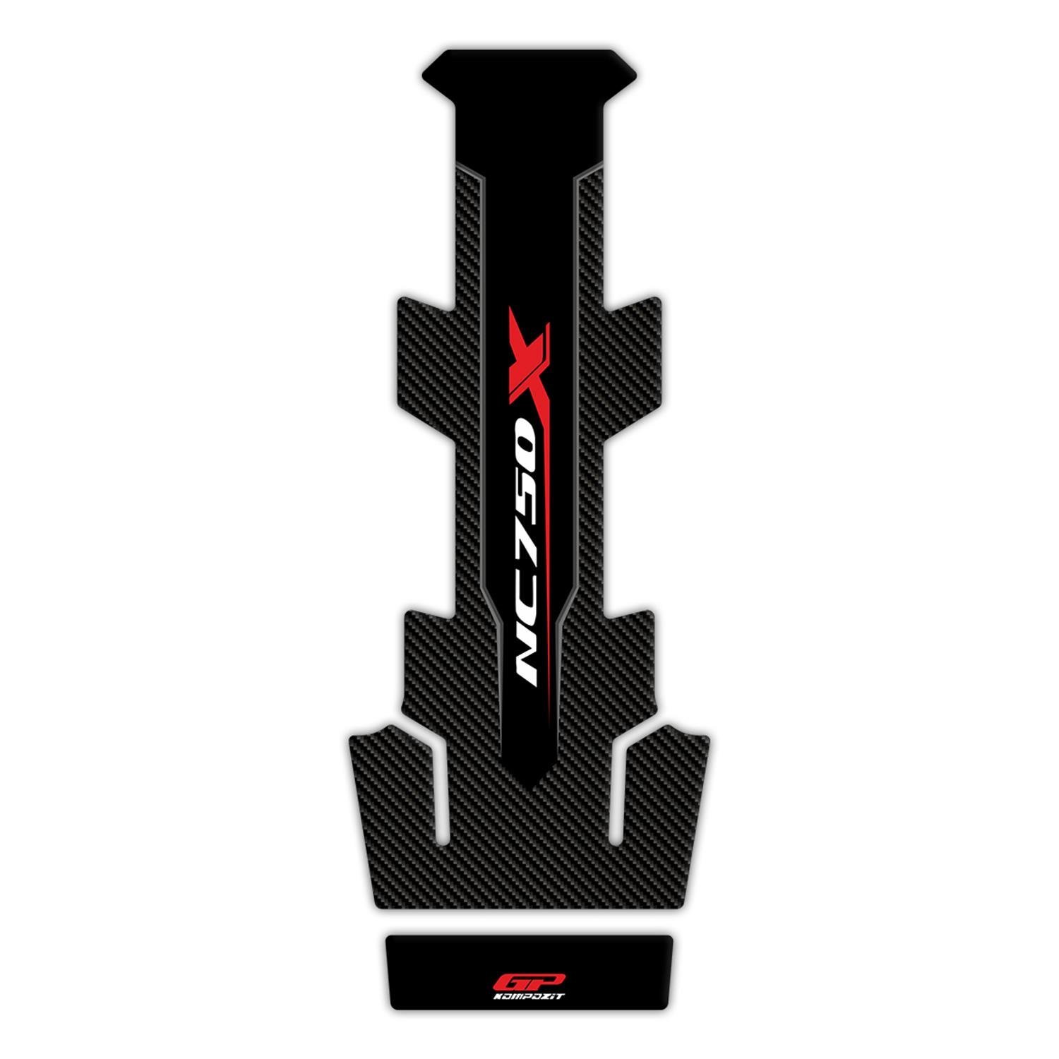 GP Kompozit Honda NC 750 X 2016-2020 Uyumlu Tank Pad Siyah