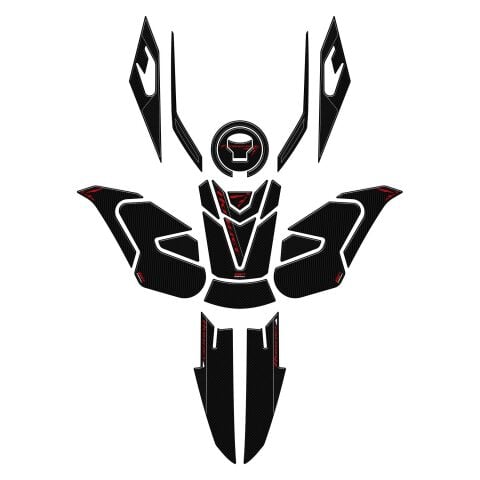 GP Kompozit Honda CB750 Hornet 2023-2024 Full Pad Seti Karbon