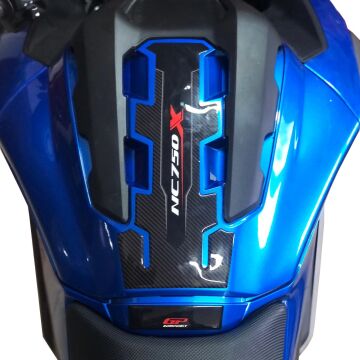 GP Kompozit Honda NC 750 X 2016-2020 Uyumlu Tank Pad Mavi