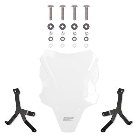 GP Kompozit Honda CB750 Hornet 2025 Uyumlu Ön Cam Şeffaf