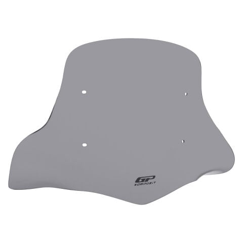 GP Kompozit Scooter Universal Elcikli Ön Cam Gri
