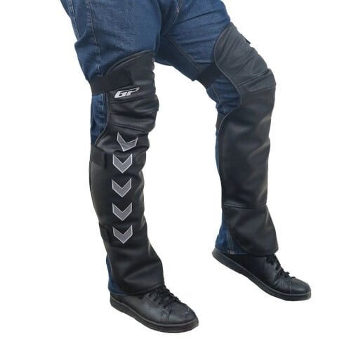 GP Kompozit Universal Bacak Koruma Örtüsü Siyah-Gri (1 Adet Boyunluk Hediye)