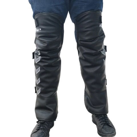 GP Kompozit Universal Bacak Koruma Örtüsü Siyah-Gri (1 Adet Boyunluk Hediye)