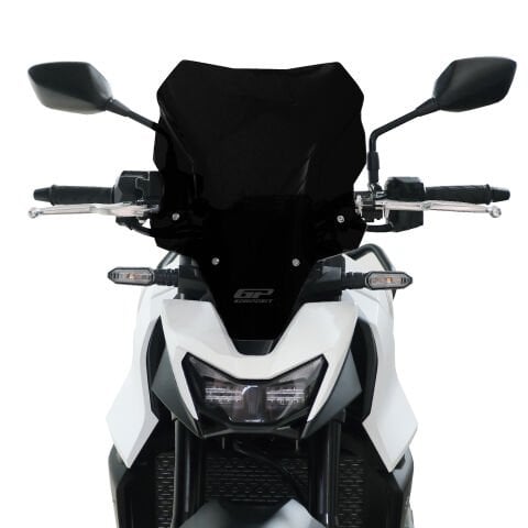 GP Kompozit Honda CB750 Hornet 2025 Uyumlu Ön Cam Siyah