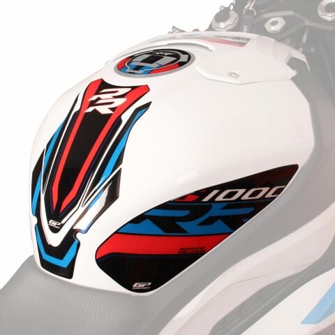 GP Kompozit BMW S 1000 RR 2019-2026 Uyumlu Tank Pad Seti Beyaz