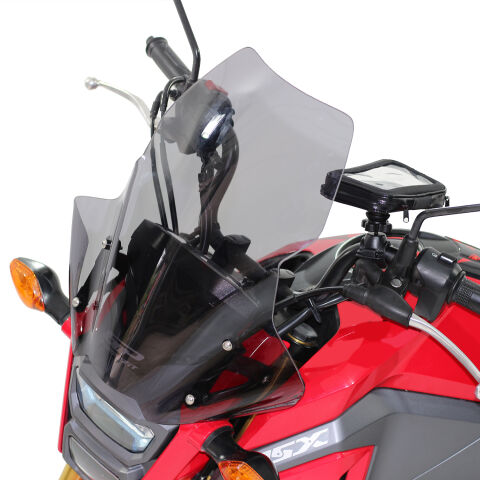 GP Kompozit Honda MSX125 2012-2018 Uyumlu Ön Cam Şeffaf