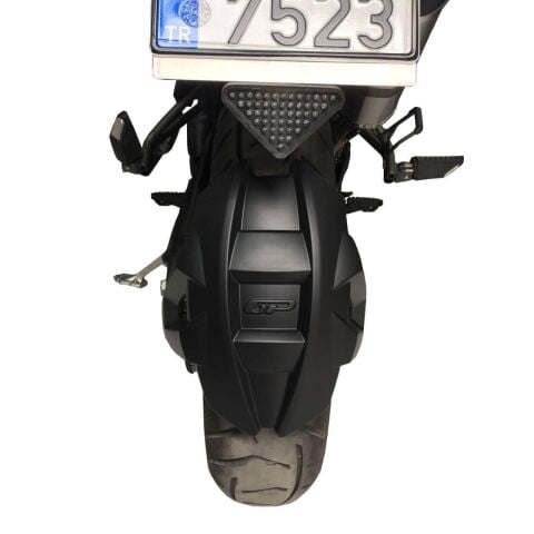 GP Kompozit Triumph Tiger 800 2015-2017 Uyumlu Arka Çamur Sıyırıcı Siyah