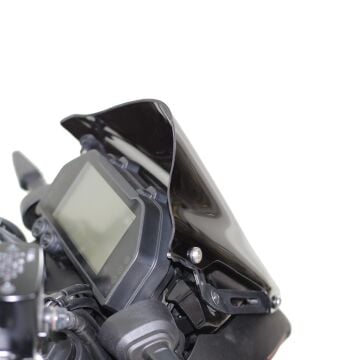 GP Kompozit Yamaha MT-25 2020-2024 Uyumlu Spor Cam Siyah