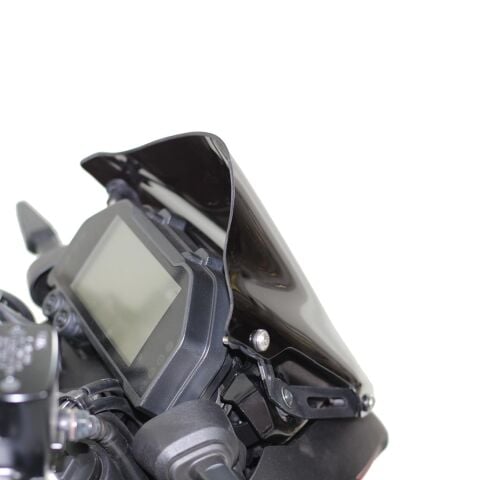 GP Kompozit Yamaha MT-25 2020-2026 Uyumlu Spor Cam Siyah