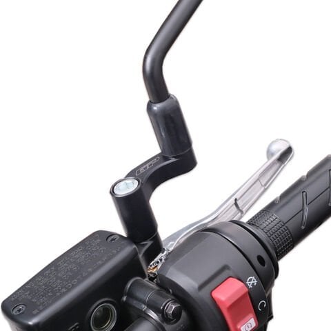 GP Kompozit Honda CB650R E-CLUTCH 2025 Uyumlu Ayna Genişletme Siyah