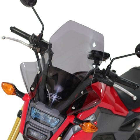 GP Kompozit Honda MSX125 2012-2018 Uyumlu Ön Cam Siyah