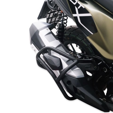 GP Kompozit Kymco DTX 250 / 360 2021-2024 Uyumlu Egzoz Koruma Demiri Siyah