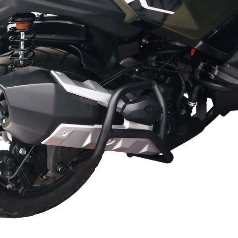 GP Kompozit Kymco DTX 250 / 360 2021-2024 Uyumlu Egzoz Koruma Demiri Siyah