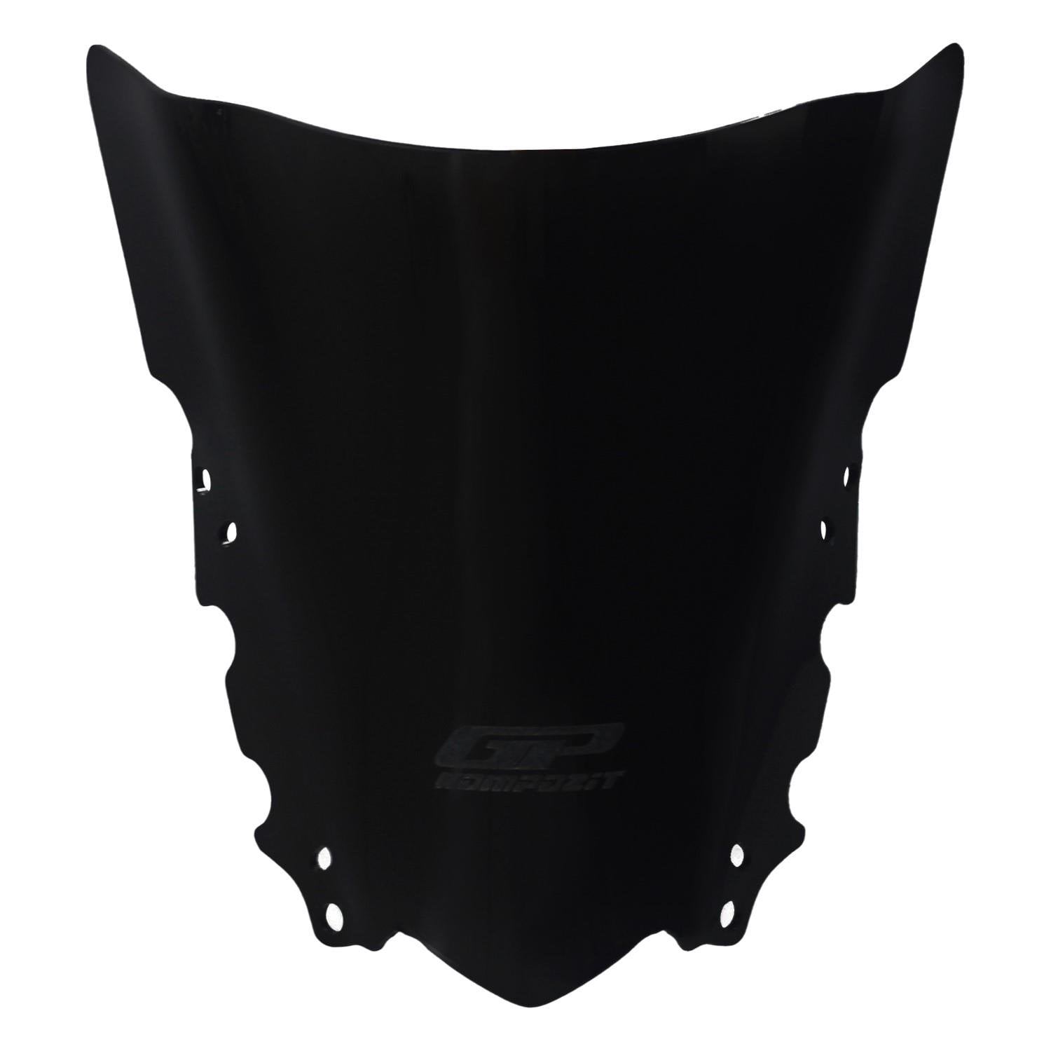 GP Kompozit Yamaha R25 2015-2018 Uyumlu Ön Cam Siyah