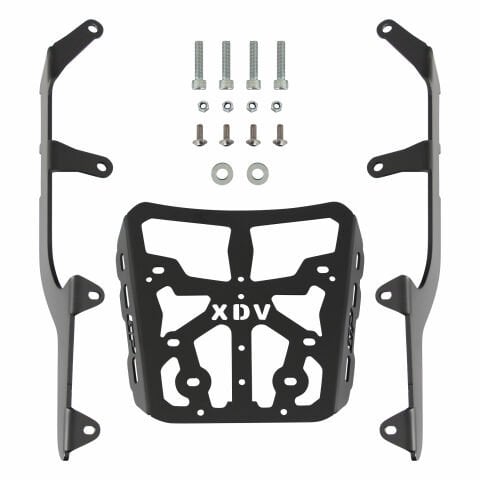 GP Kompozit Mondial Ressivo 125 / 250 2022-2024 Uyumlu Arka Çanta Demiri Siyah