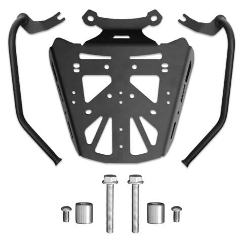 GP Kompozit Kymco DTX 250 / 360 2021-2024 Uyumlu Arka Çanta Demiri Siyah