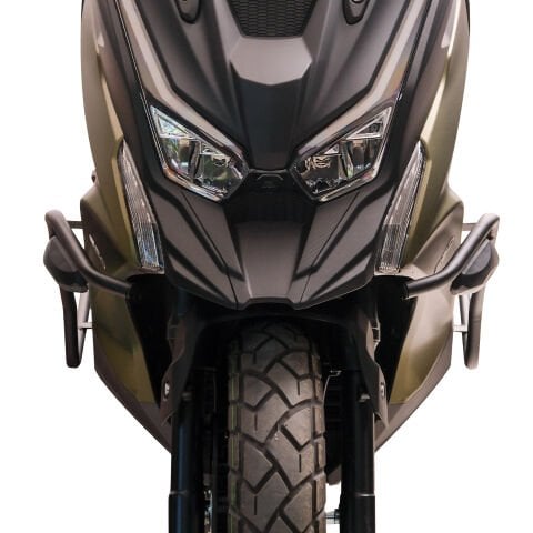 GP Kompozit Kymco DTX 250 / 360 2021-2024 Uyumlu Motor Koruma Demiri Siyah