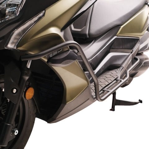 GP Kompozit Kymco DTX 250 / 360 2021-2024 Uyumlu Motor Koruma Demiri Siyah