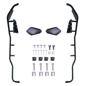 GP Kompozit Kymco DTX 250 / 360 2021-2024 Uyumlu Motor Koruma Demiri Siyah