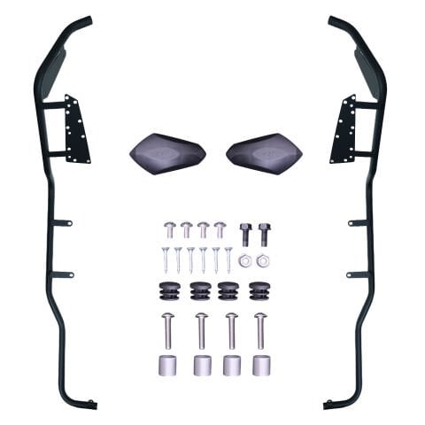 GP Kompozit Kymco DTX 250 / 360 2021-2024 Uyumlu Motor Koruma Demiri Siyah