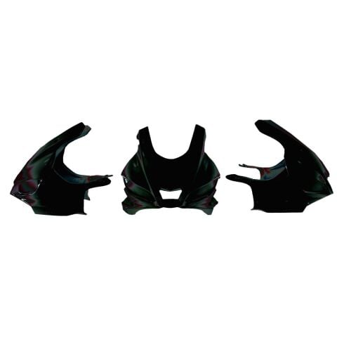 GP Kompozit Yamaha R25 2019-2026 Uyumlu Yarış Grenajı Siyah