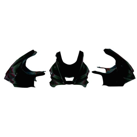 GP Kompozit Yamaha R25 2019-2026 Uyumlu Yarış Grenajı Siyah