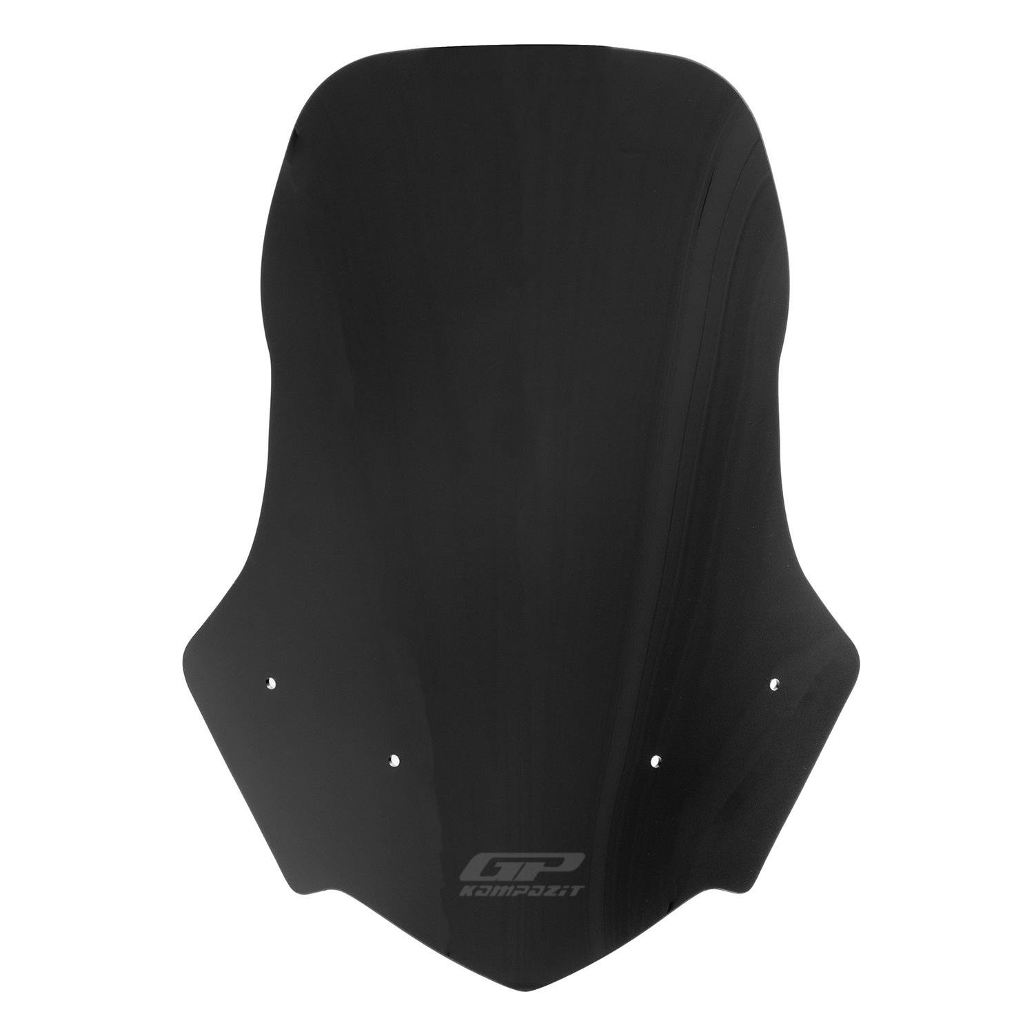 GP Kompozit Benelli TNT 250 2015-2018 Uyumlu Ön Cam Siyah 42 cm