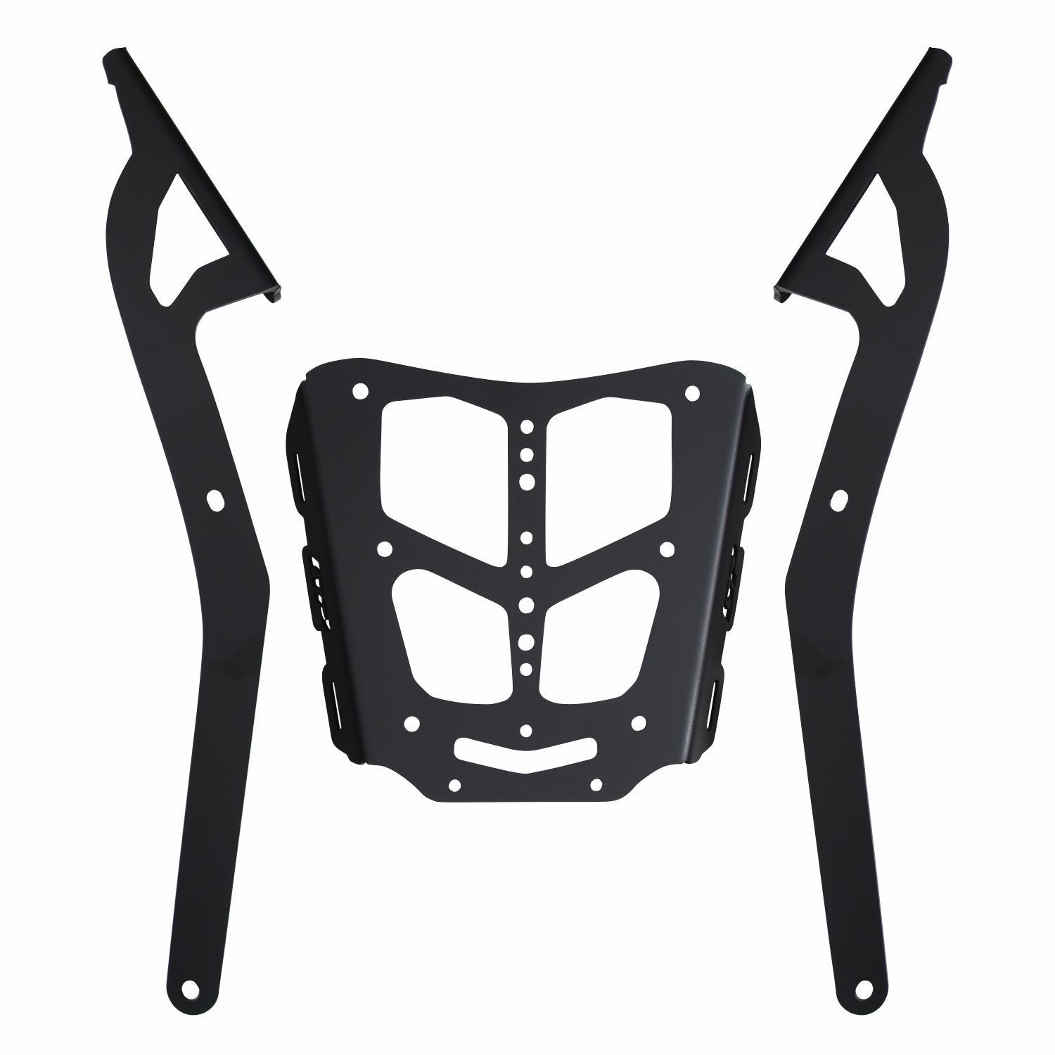 GP Kompozit Honda CB750 Hornet 2023-2025 Uyumlu Çanta Demiri Siyah