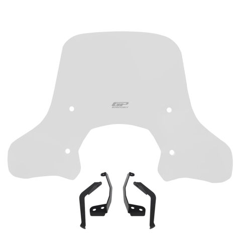 GP Kompozit Lambretta V125 / V200 2021-2023 Uyumlu Ön Cam Şeffaf