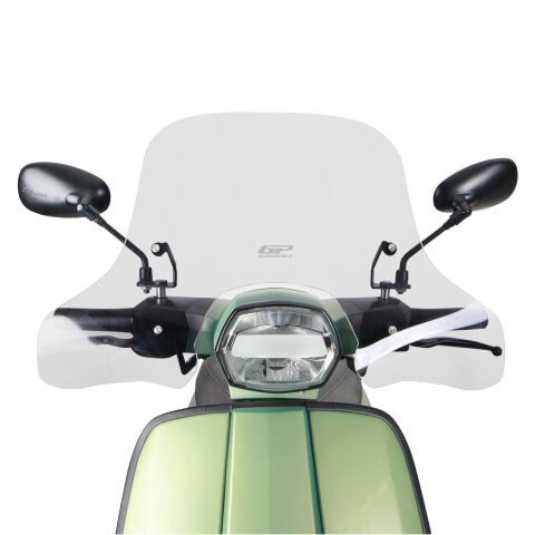 GP Kompozit Lambretta V125 / V200 2021-2023 Uyumlu Ön Cam Şeffaf