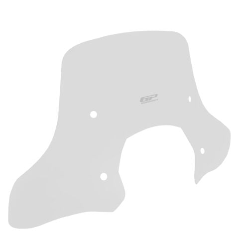 GP Kompozit Lambretta V125 / V200 2021-2023 Uyumlu Ön Cam Şeffaf