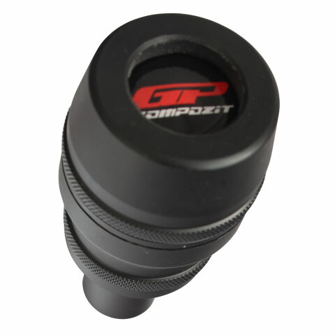GP Kompozit Honda CB750 Hornet 2023-2026 Uyumlu Egzoz Koruma Takozu Siyah