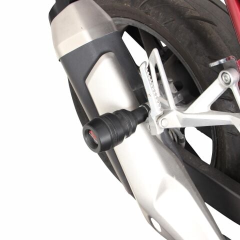 GP Kompozit Honda CB750 Hornet 2023-2025 Uyumlu Egzoz Koruma Takozu Siyah
