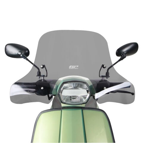 GP Kompozit Lambretta V125 / V200 2021-2023 Uyumlu Ön Cam Füme