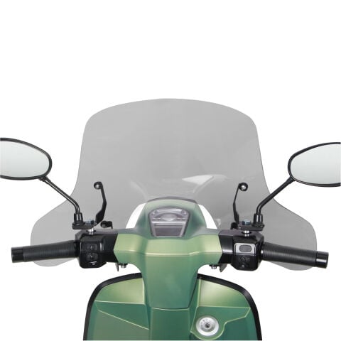 GP Kompozit Lambretta V125 / V200 2021-2023 Uyumlu Ön Cam Füme