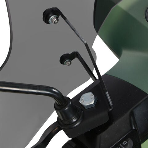 GP Kompozit Lambretta V125 / V200 2021-2023 Uyumlu Ön Cam Füme