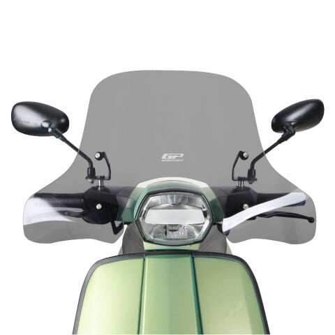 GP Kompozit Lambretta V125 / V200 2021-2023 Uyumlu Ön Cam Füme