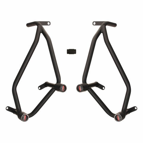 GP Kompozit Suzuki V-Strom 800 DE 2023-2024 Uyumlu Motor Koruma Demiri Siyah