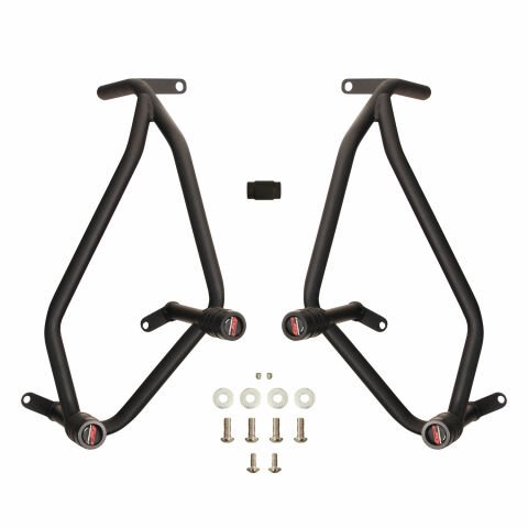 GP Kompozit Suzuki V-Strom 800 DE 2023-2024 Uyumlu Motor Koruma Demiri Siyah