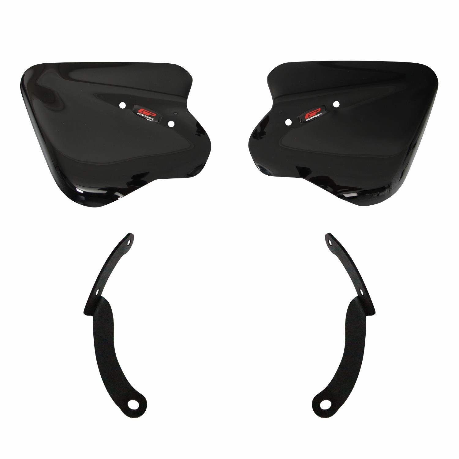 GP Kompozit Yamaha XMAX 250 2011-2022 Uyumlu Elcik Koruma Siyah