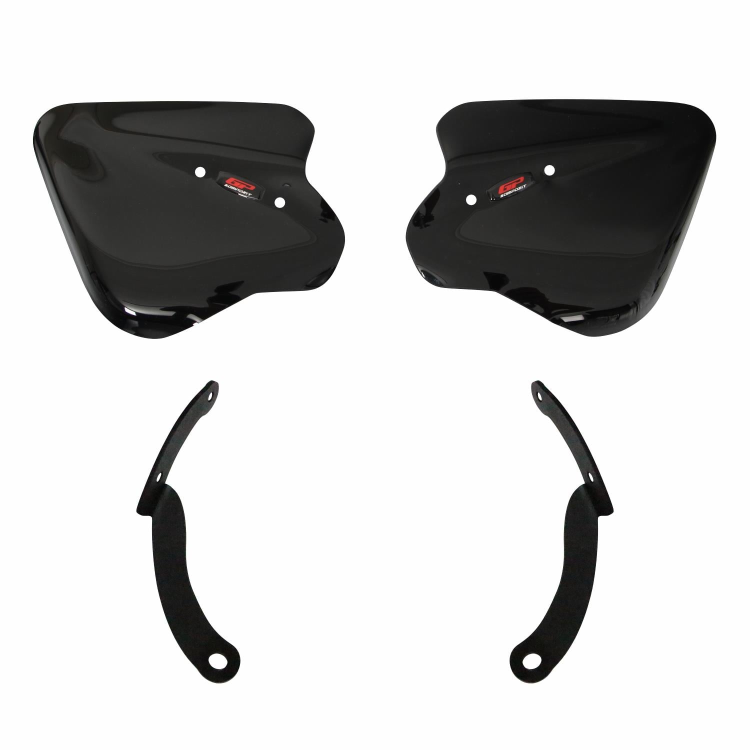 GP Kompozit Yamaha XMAX 250 2011-2022 Uyumlu Elcik Koruma Siyah