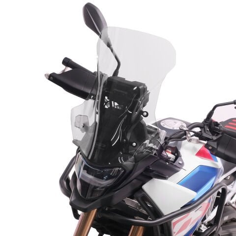 GP Kompozit BMW F 900 GS 2024-2025 Uyumlu Ön Tur Camı Şeffaf