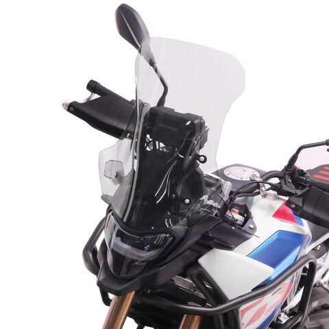 GP Kompozit BMW F 900 GS 2024-2026 Uyumlu Ön Tur Camı Şeffaf