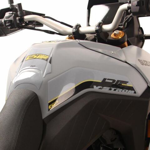 GP Kompozit Suzuki V-Strom 800 DE 2023-2024 Uyumlu Tank Pad Seti Gri