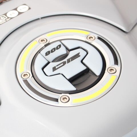 GP Kompozit Suzuki V-Strom 800 DE 2023-2024 Uyumlu Tank Pad Seti Gri