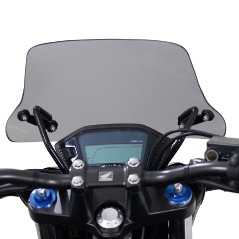 GP Kompozit Honda CB500F 2014-2020 Uyumlu Kısa Ön Cam Siyah