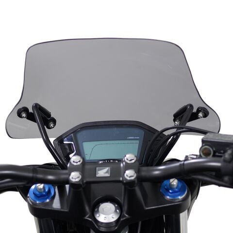 GP Kompozit Honda CB500F 2014-2020 Uyumlu Kısa Ön Cam Siyah