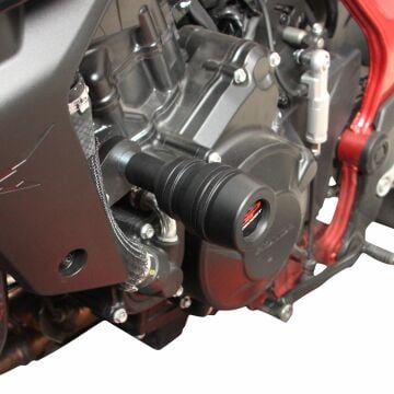 GP Kompozit Honda CB750 Hornet 2023-2024 Uyumlu Motor Koruma Takozu Siyah