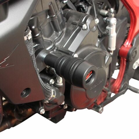 GP Kompozit Honda CB750 Hornet 2023-2025 Uyumlu Motor Koruma Takozu Siyah