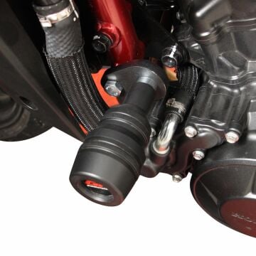 GP Kompozit Honda CB750 Hornet 2023-2024 Uyumlu Motor Koruma Takozu Siyah